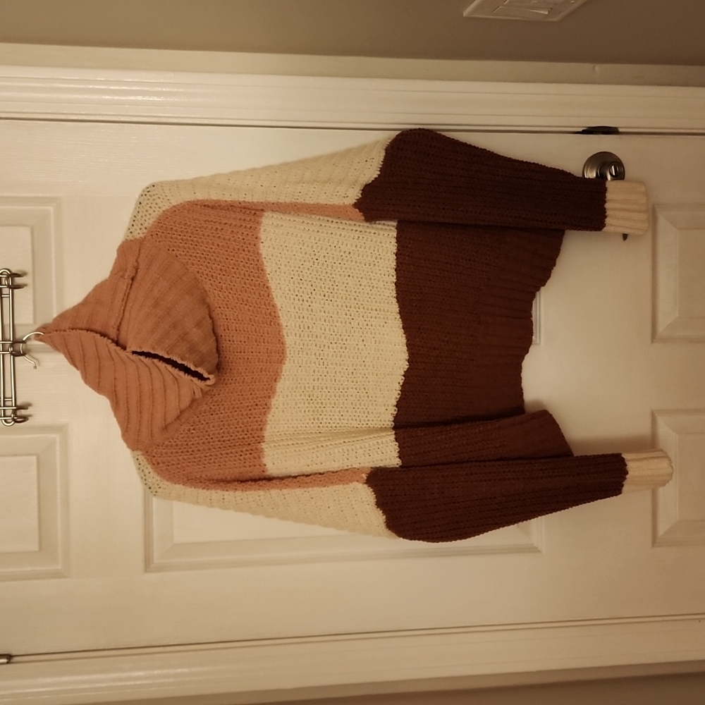 Cozy Pink Lily Sweater